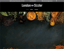 Tablet Screenshot of londonsizzler.com